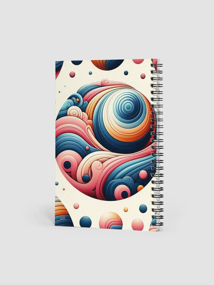 Spiral Swirls Notebook product image (2)