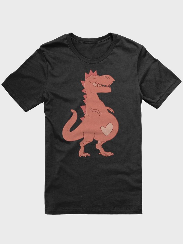 Pregnant Dino Heart T-Shirt product image (1)
