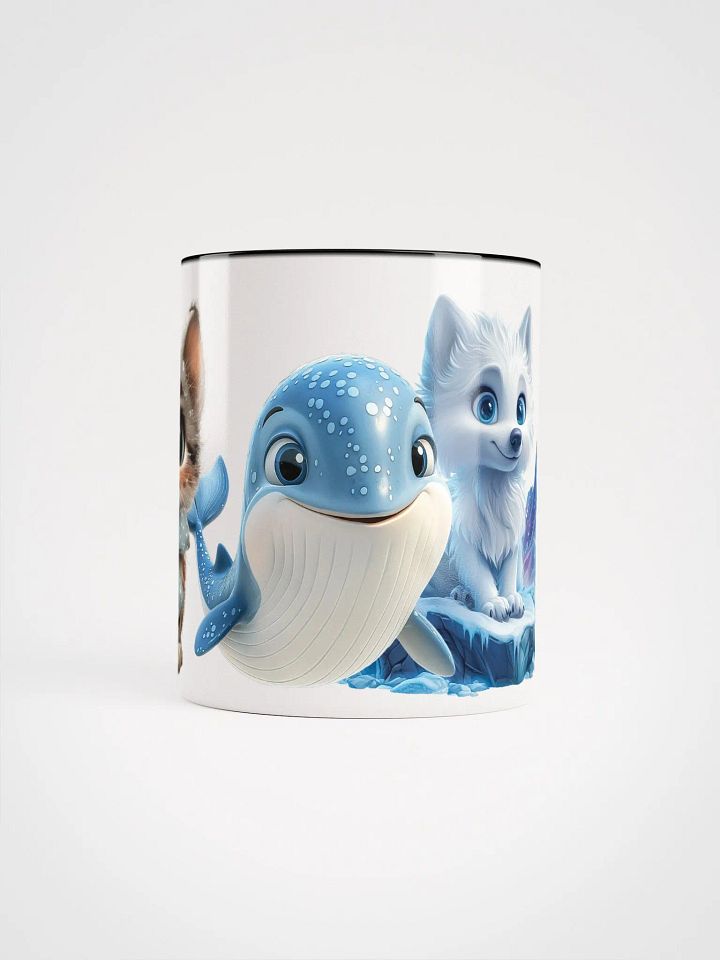Whimsical Arctic Friends Accent Mug product image (2)