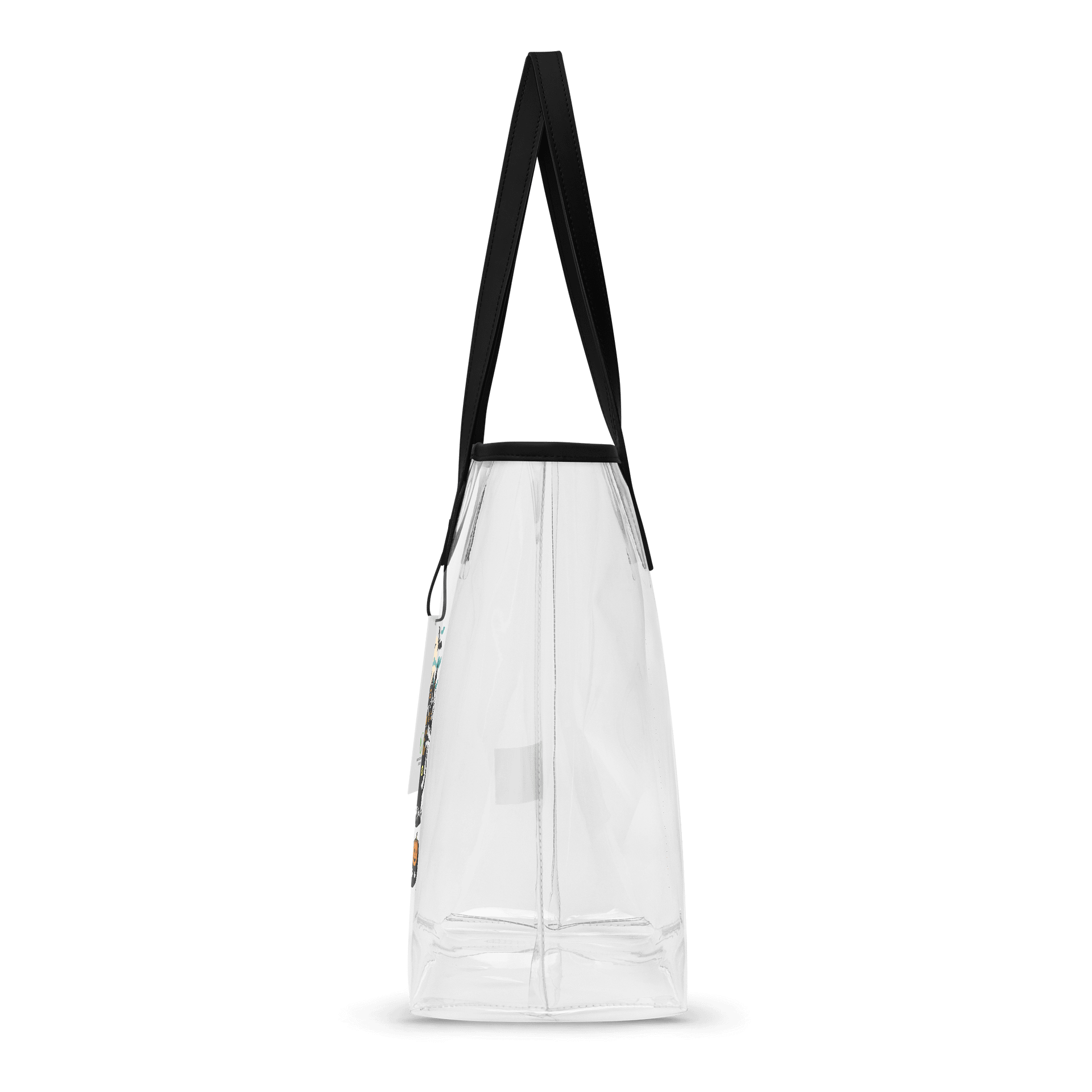 Spooky Cowboy Ghost Clear Tote Bag product image (3)