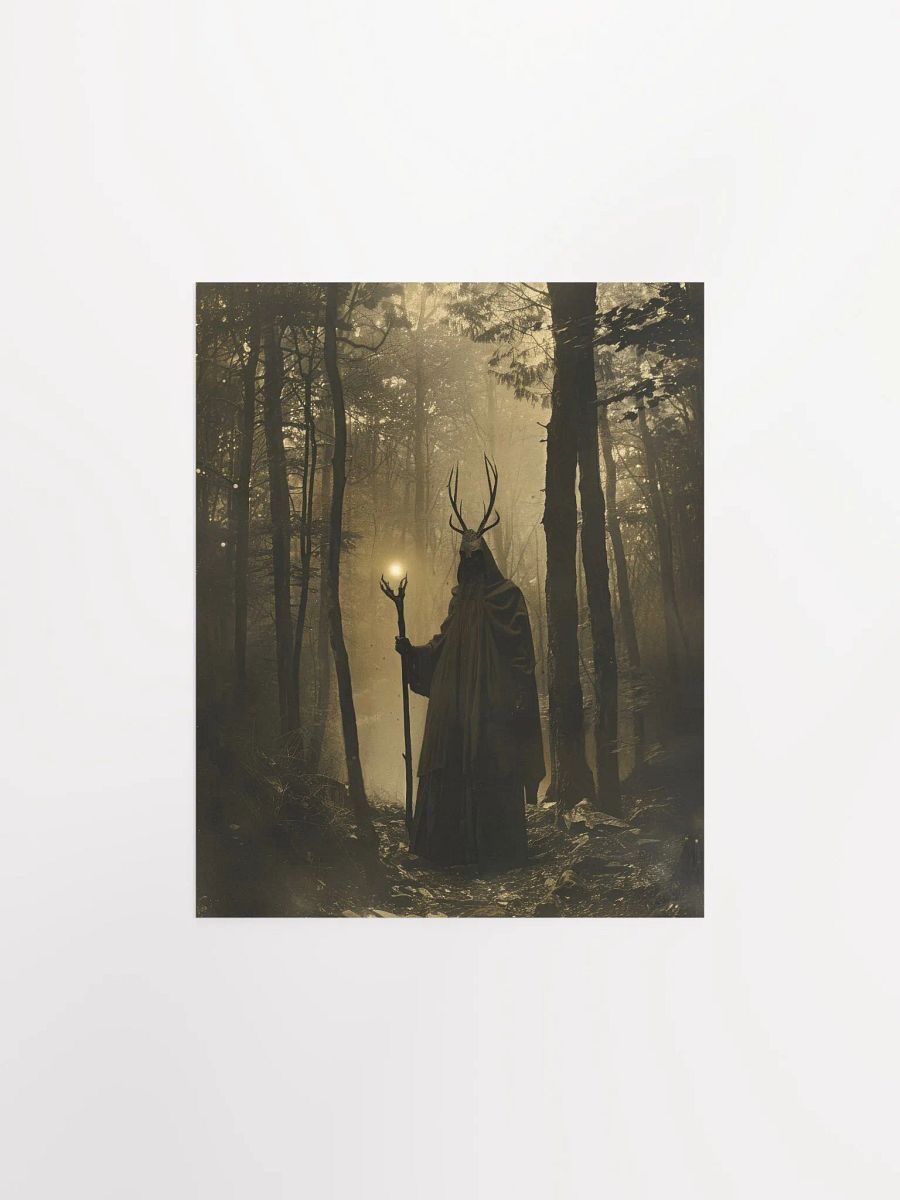 Forest Druid Victorian Photo Witchy Art Print product image (31)