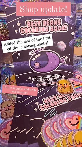 When was the last time you colored for fun? Check my kofi shop for a good time! These are the last of the first edition books...