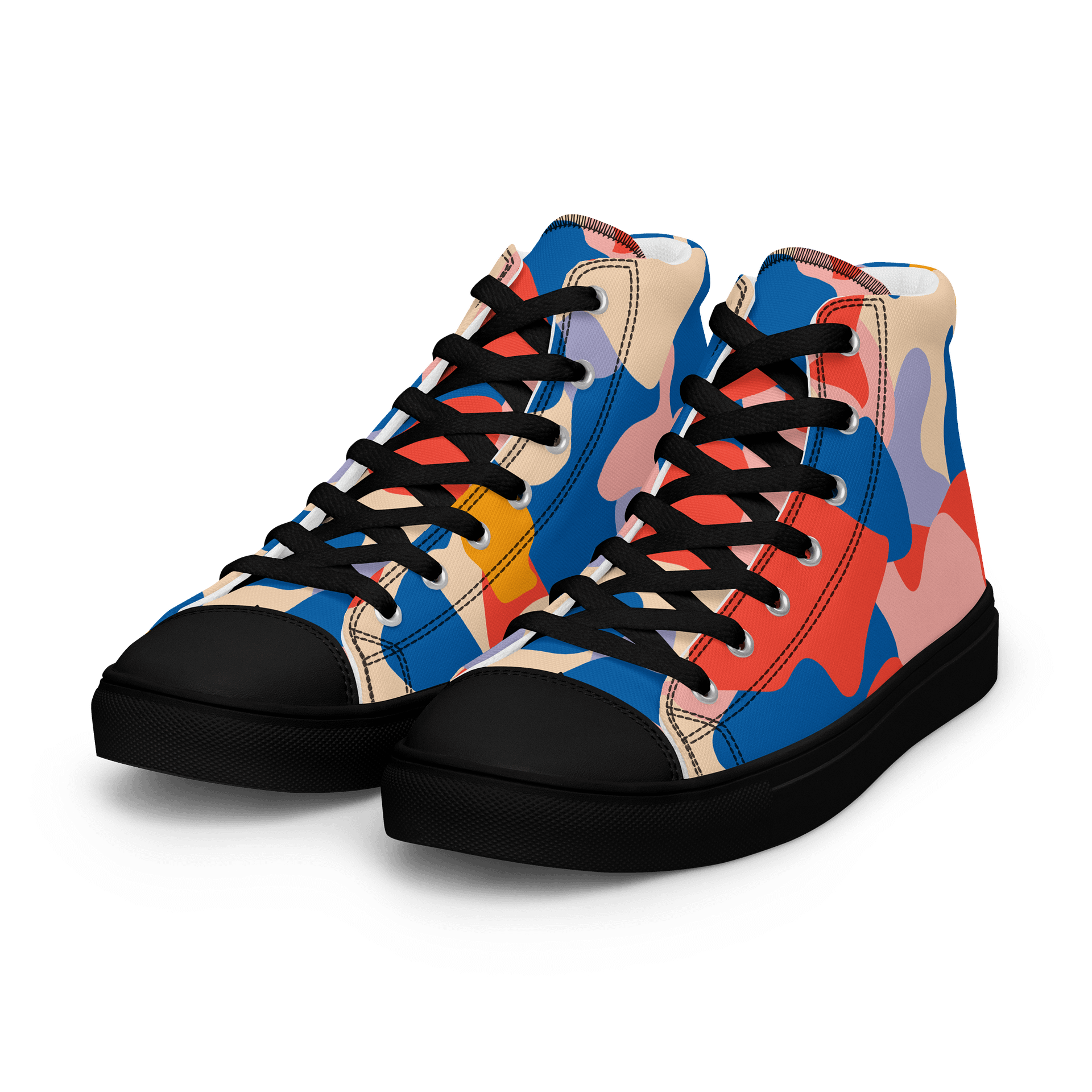 Colorful Chaos Women's High Tops product image (9)