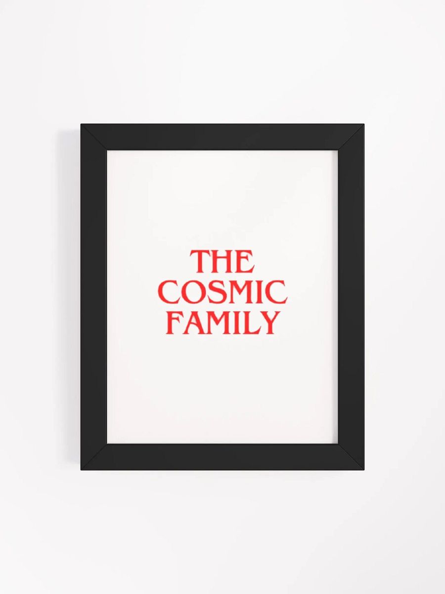 Cosmic Matte Wood Frame Poster product image (1)