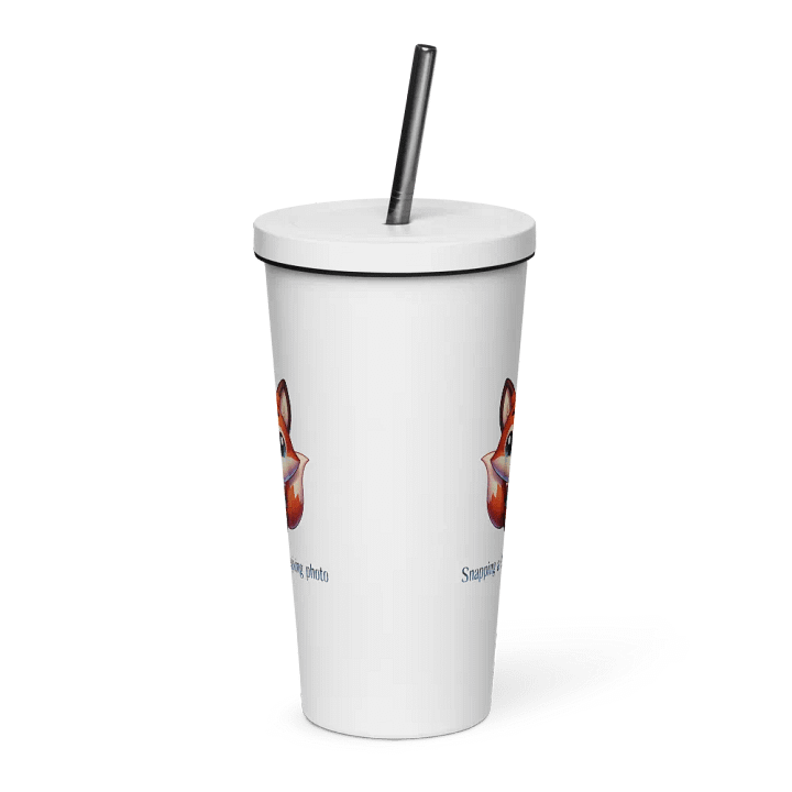 Snapping A Thanksgiving Photo Cute Fox Tumbler product image (2)