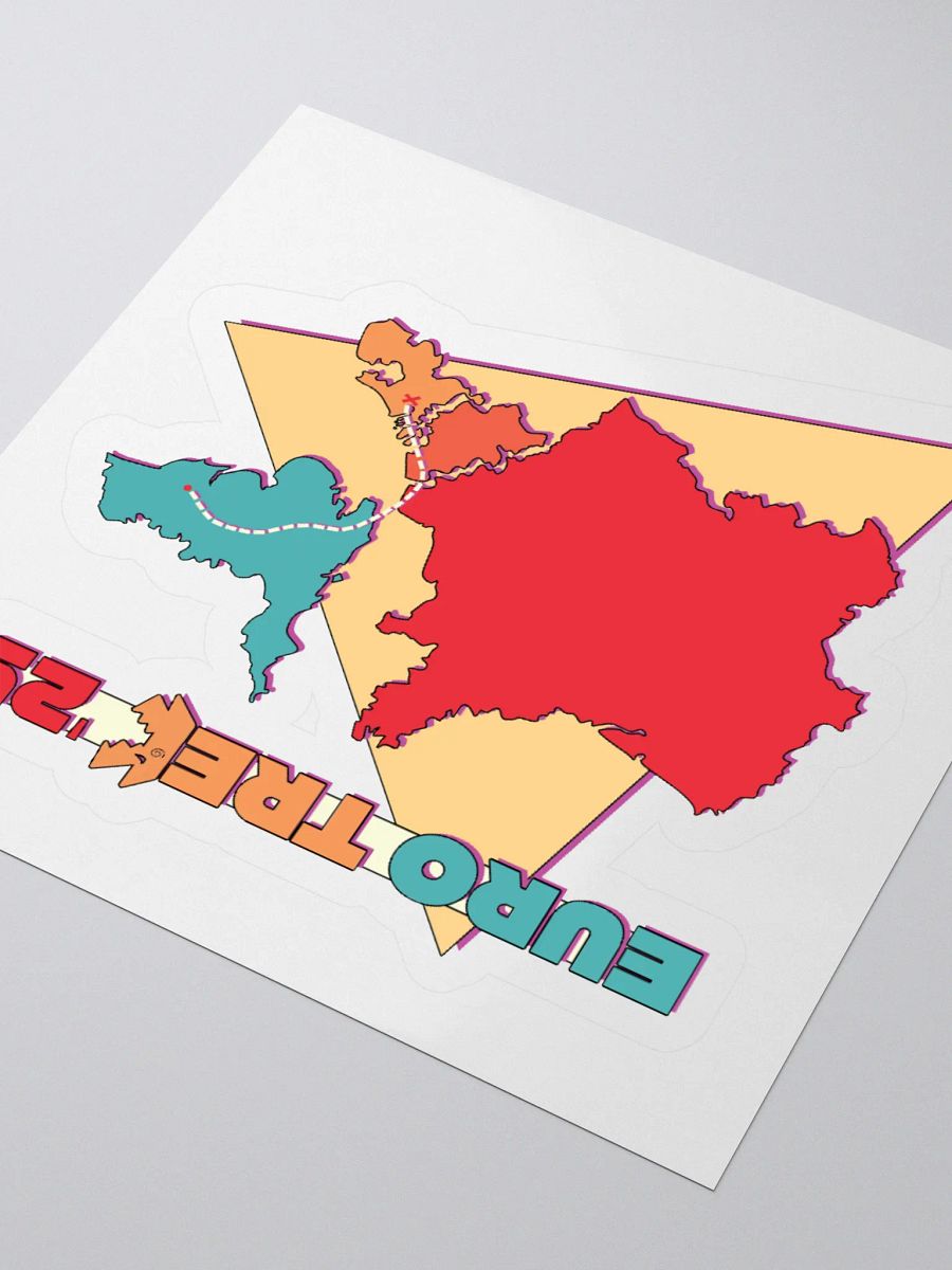 Euro Trek '25 Stickers (limited time only) product image (3)