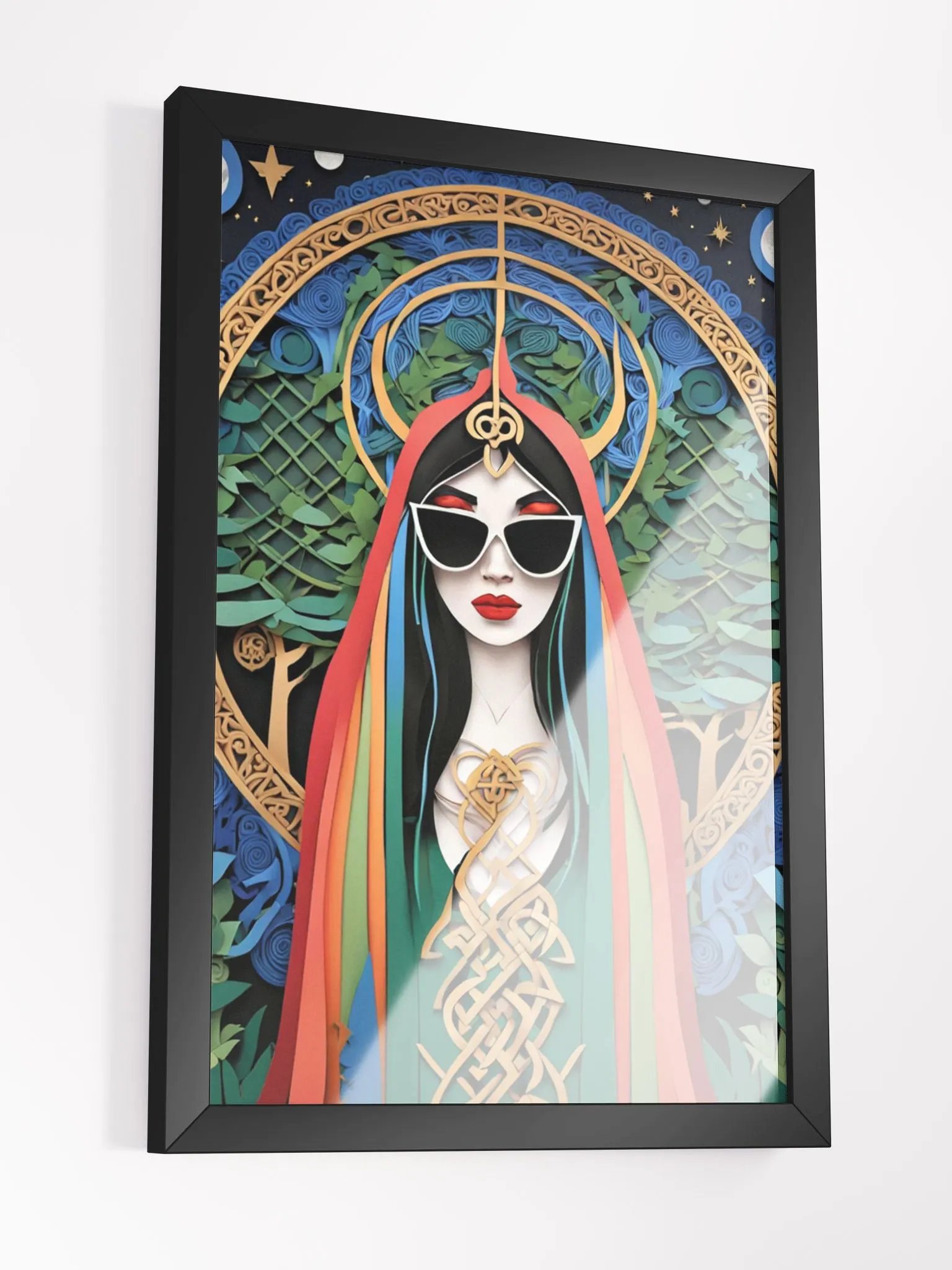 Winter Wiccan 15 - Framed Matte Poster product image (3)