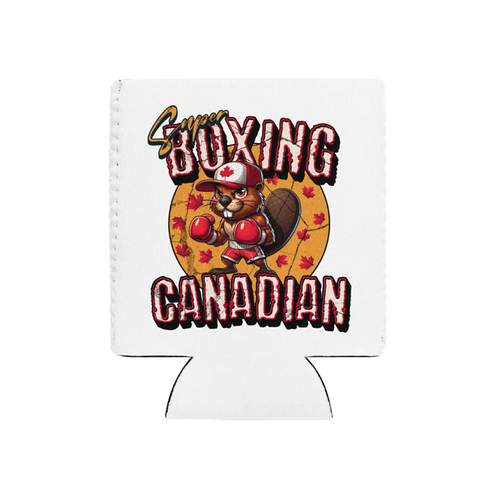 Super Boxing Canadian Beaver Coozie product image (1)
