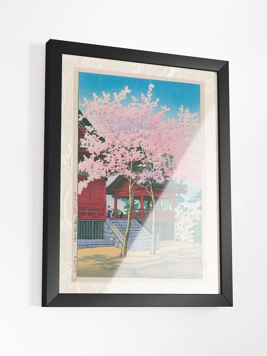 Twenty Views of Tokyo: Kiyomizu-do Temple in Ueno by Hasui Kawase（川瀬巴水-上野清水堂） product image (3)