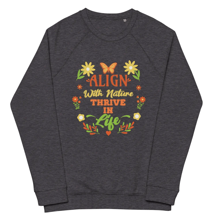 Nature's Wisdom Raglan Sweatshirt product image (1)