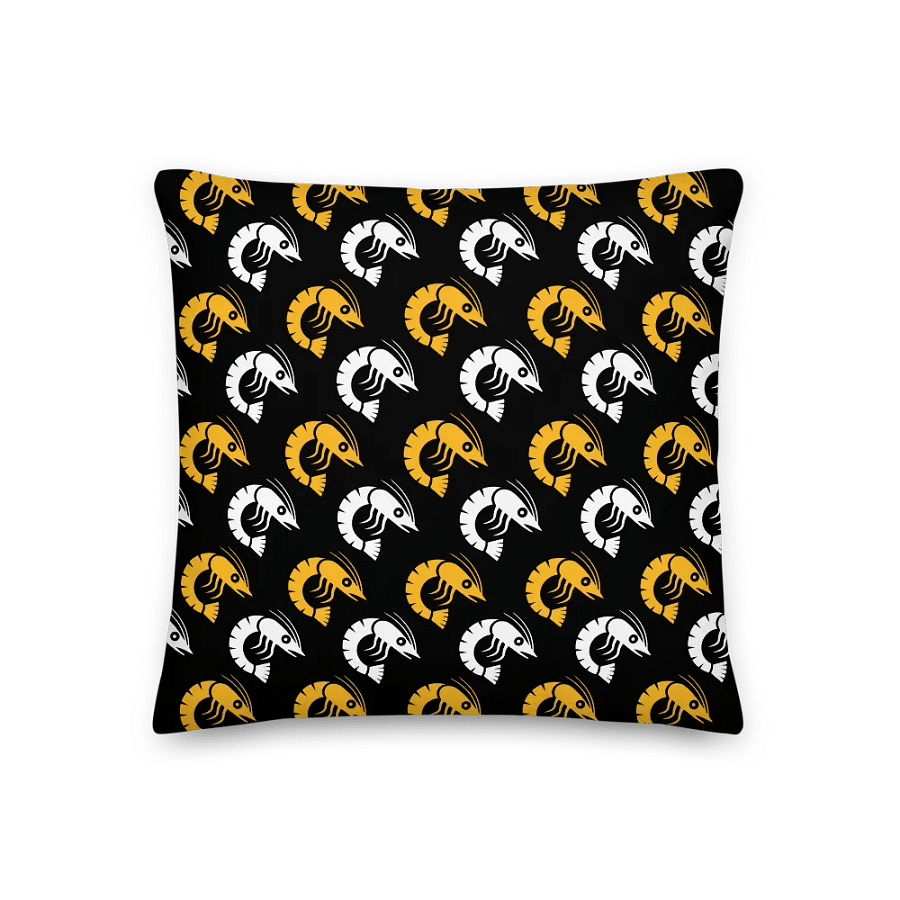 Premium GSG.live Shrimp & Pattern Studio Pillow product image (3)