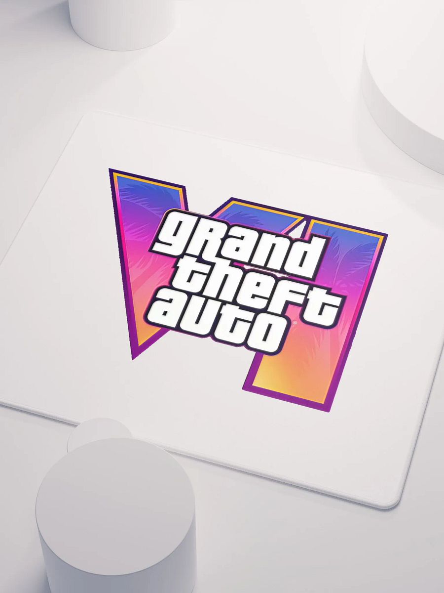 Grand Theft Auto Logo Gaming Mouse Pad product image (5)