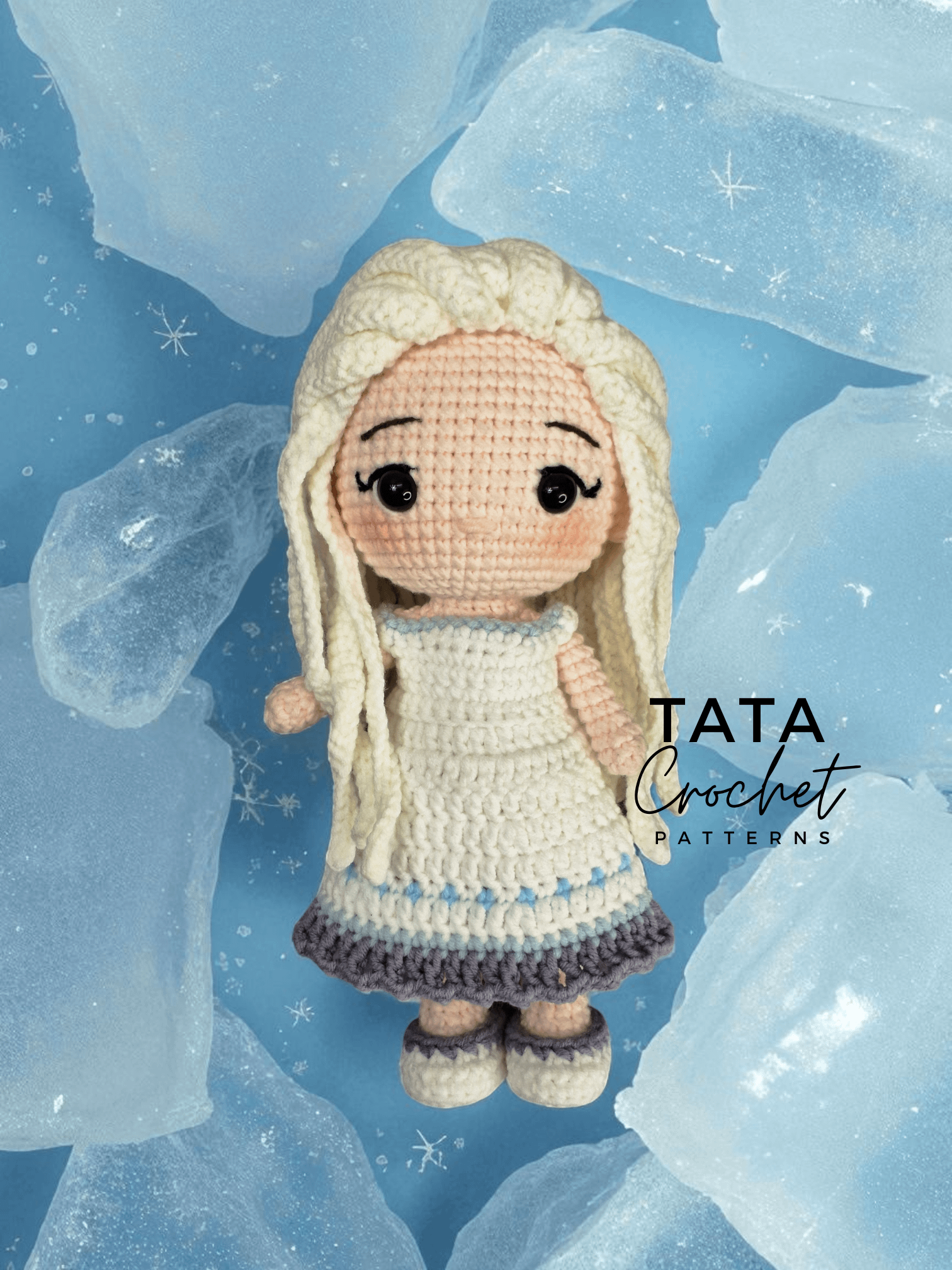 PDF -♡- Doll Dress Up & Transformation -♡- Elsa Disney Princess Amigurumi Crochet Pattern product image (3)