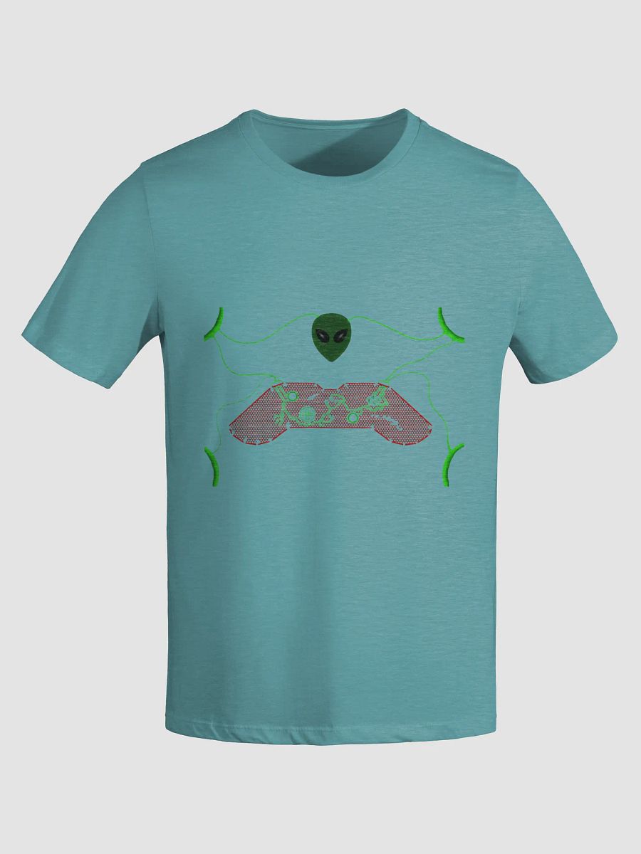 Neon Alien Gaming Controller Women's T-Shirt product image (1)