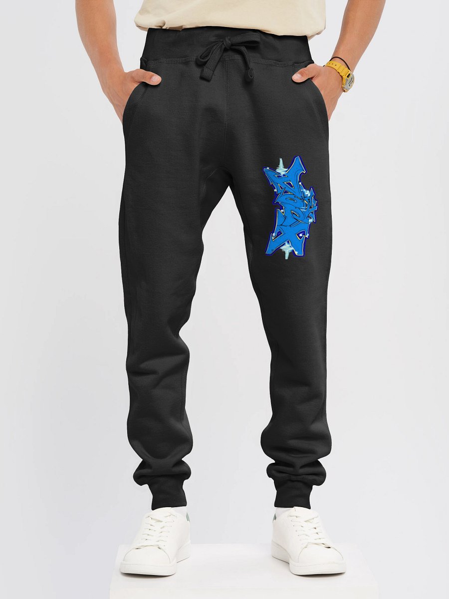 DJDocX - Graff Joggers - Light Blue And Yellow product image (3)