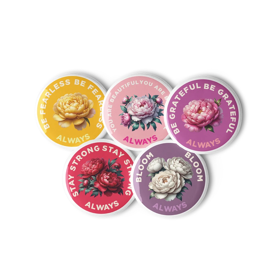 Bloom Always Pin Buttons Set product image (9)