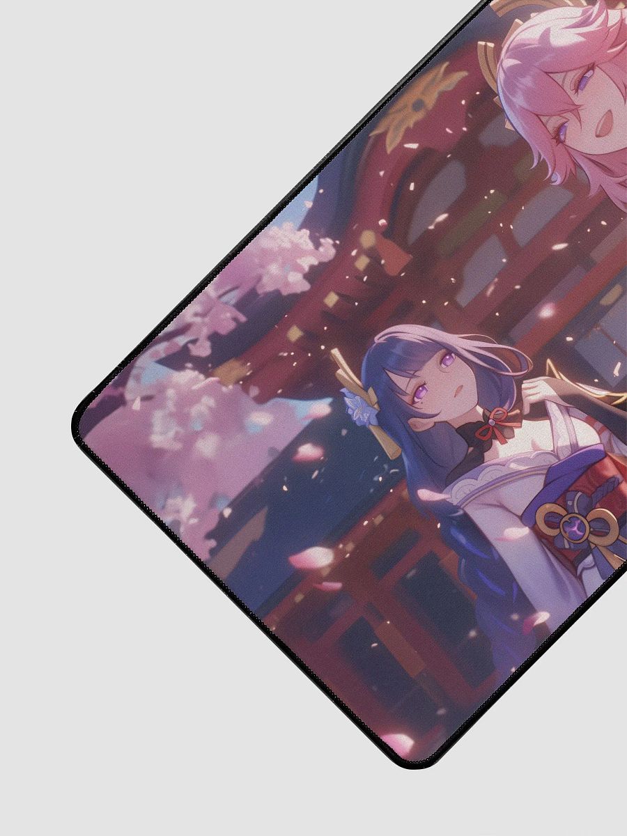 Yae Miko and Raiden Shogun Genshin Impact Mousepad product image (3)
