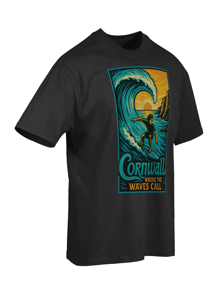 Cornish Surf Life Oversized Faded Tee product image (7)
