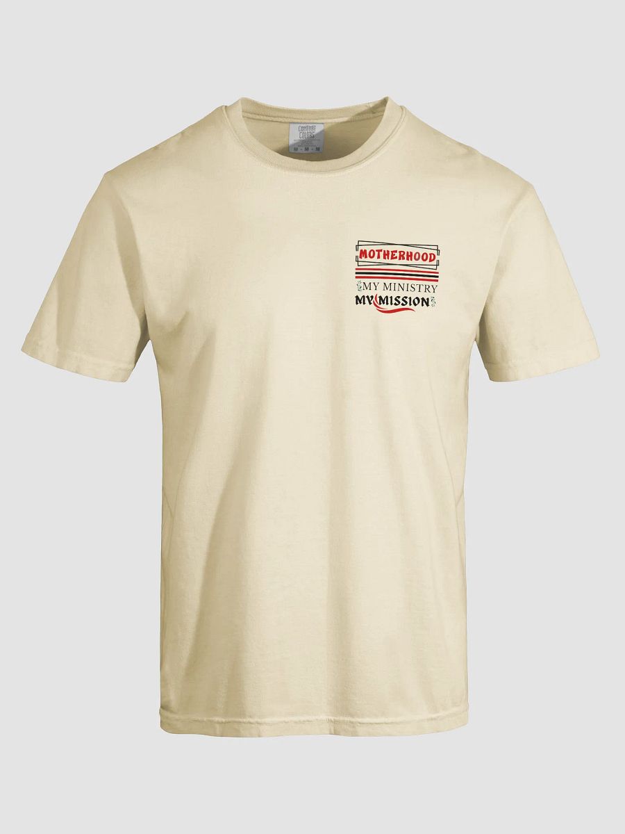 Motherhood Vibes, Comfort Colors T-shirt. product image (4)