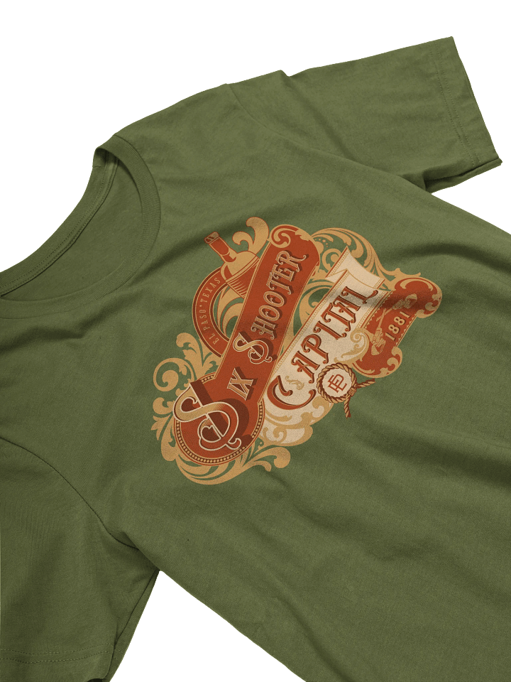 Six Shooter Capital Decorative T-Shirt product image (2)