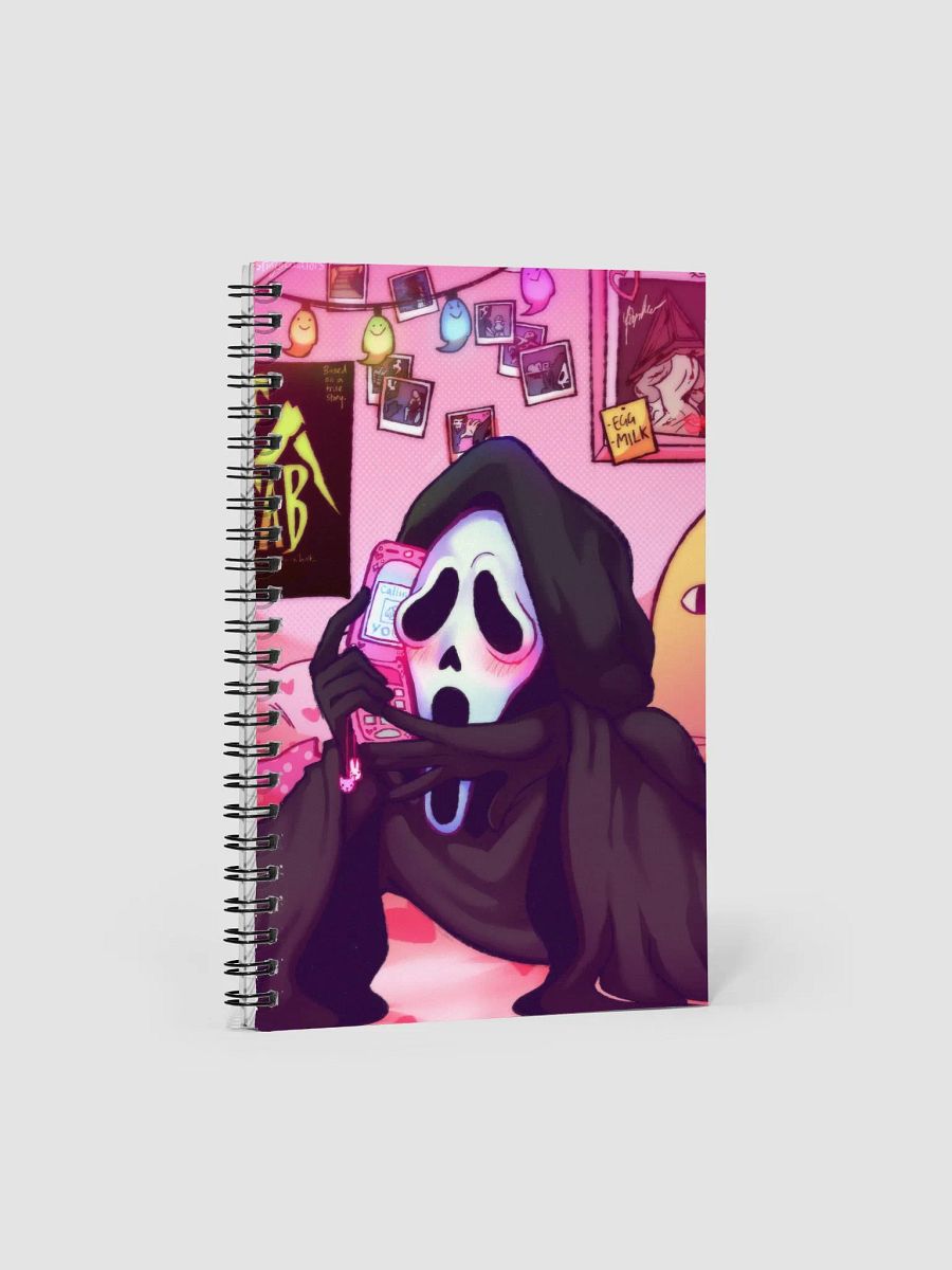 On the Phone Spiral Notebook product image (1)