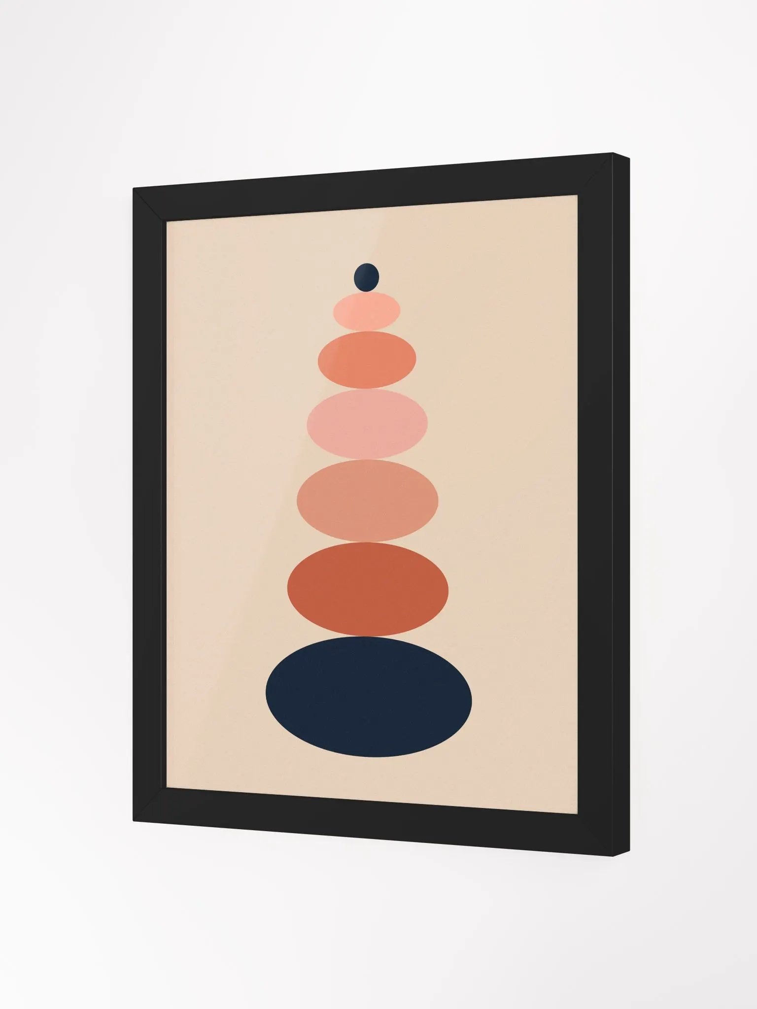 Ethereal Black Void Framed Poster product image (26)