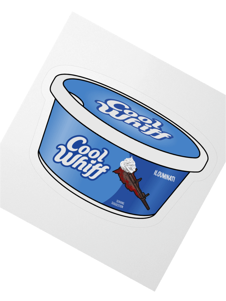 Cool Whiff Tub Sticker product image (4)
