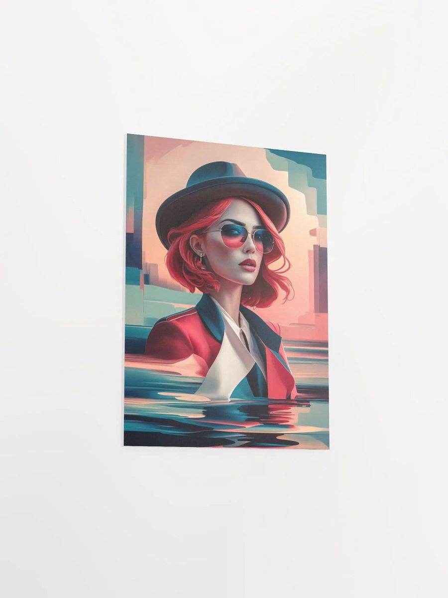 Abstract illustration of a Woman Poster - 1 product image (3)