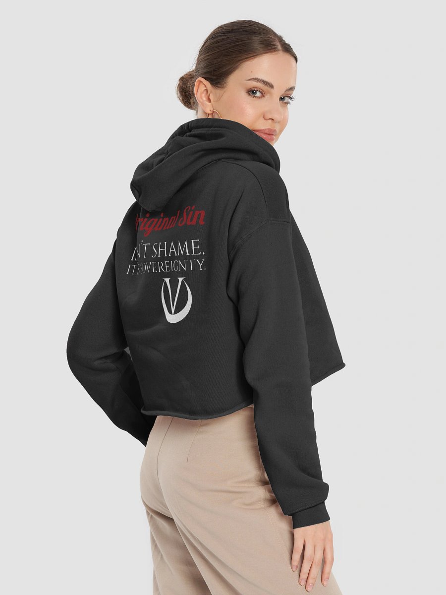 Original Sin Cropped Hoodie product image (6)