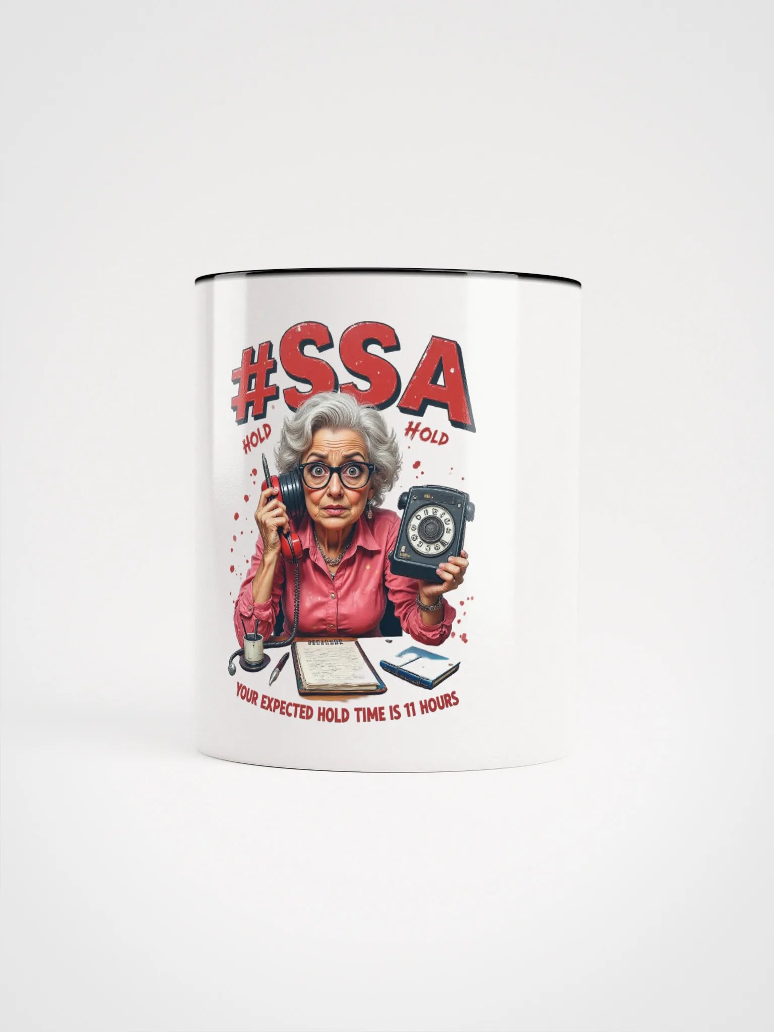 Social Security Hold Time Mug product image (64)