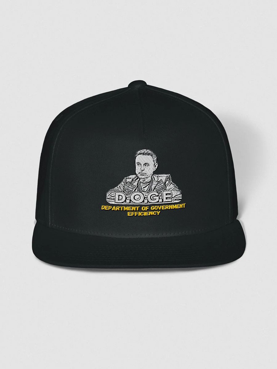 D.O.G.E. Musk flat hat product image (1)