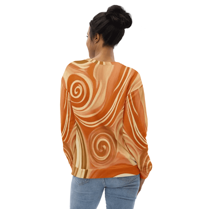 Funky Latte Liquid Tie-Dye Sweatshirt product image (2)