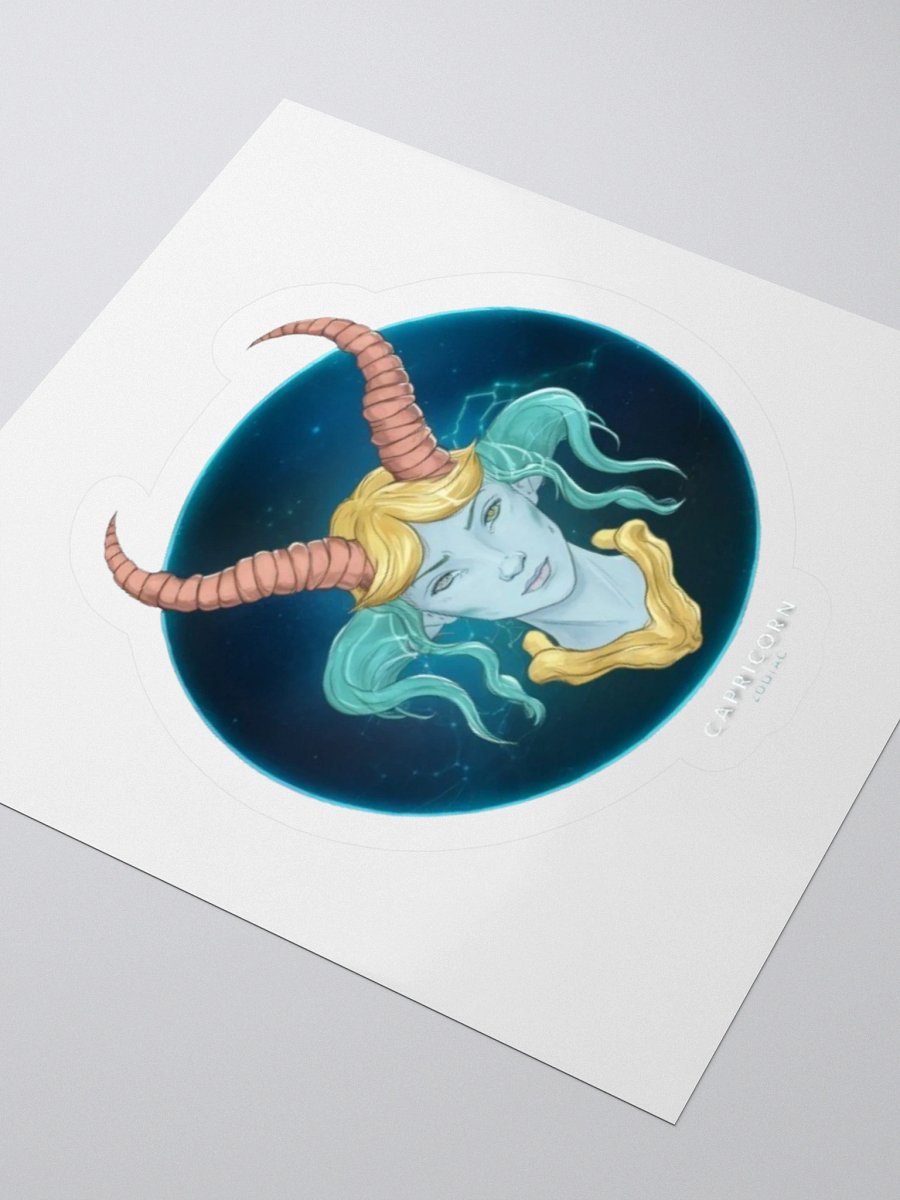 Capricorn Kiss-Cut Sticker product image (7)