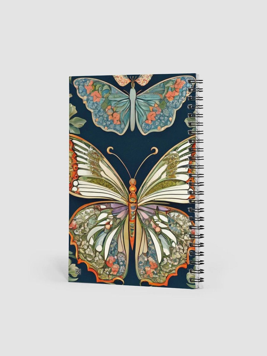 Spiral Notepad William Morris Inspired Butterfly product image (2)