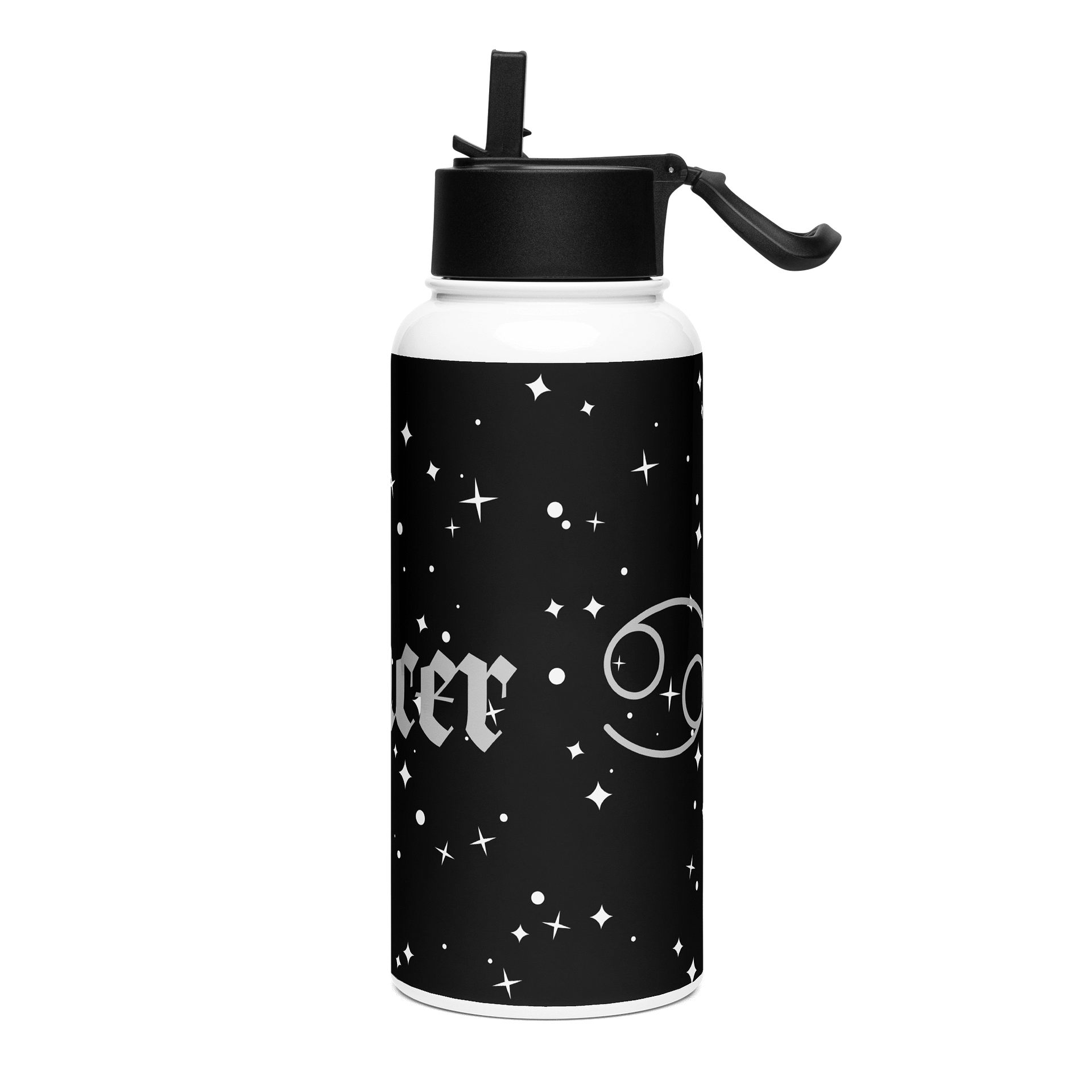 Astrology Cancer Zodiac Steel Water Bottle product image (3)