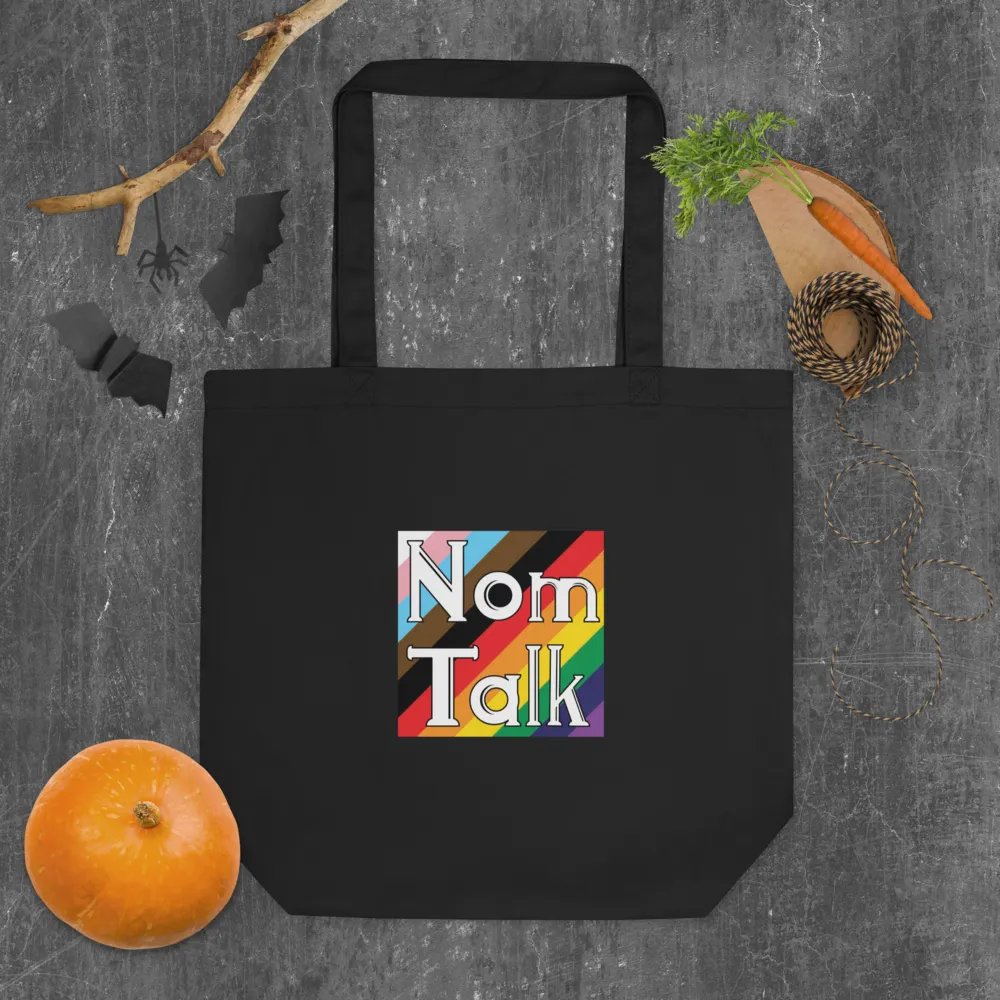Nom Talk Pride Eco Tote Bag product image (4)