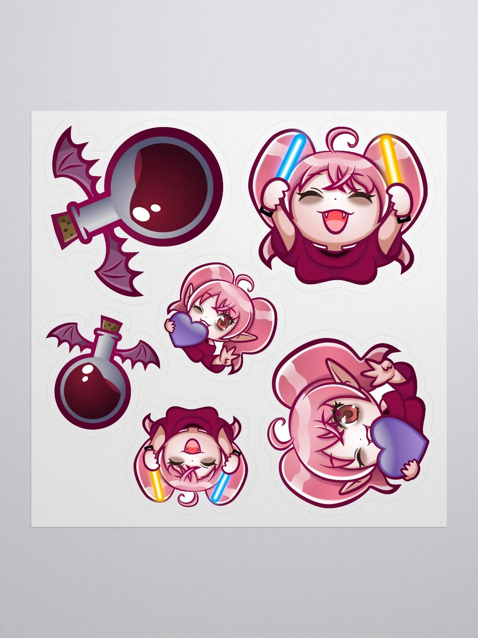 Emote Sticker Sheet product image (1)