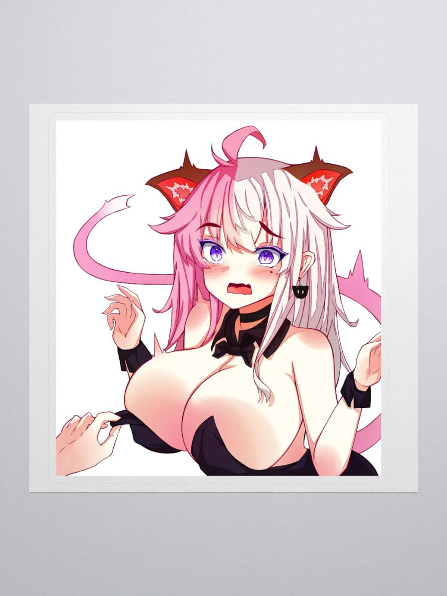 Surprised Min Kiss Cut Stickers product image (1)