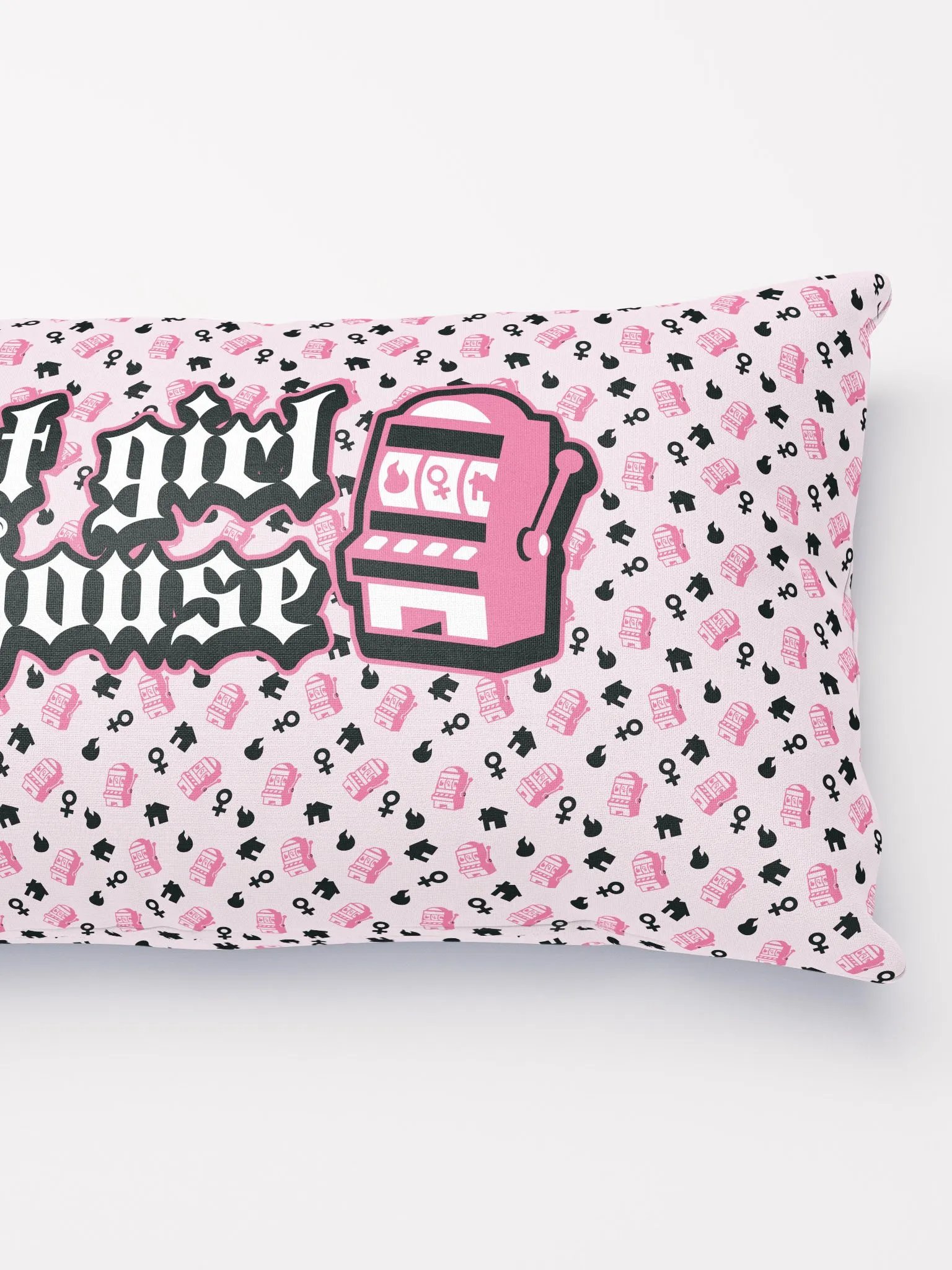 Hot Girl House Throw Pillow product image (3)
