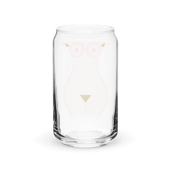 Abstracteros Elegance in a Can: Can-Shaped Glass product image (6)