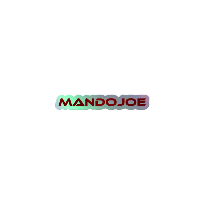 MAGICAL MANDOJOE: Holographic Sticker Sheet product image (1)