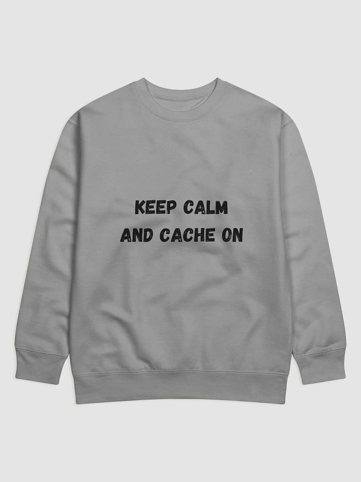 Keep Calm and Cache On - Stylish Geocaching Sweatshirt for Outdoor Enthusiasts and Adventure Seekers product image (4)