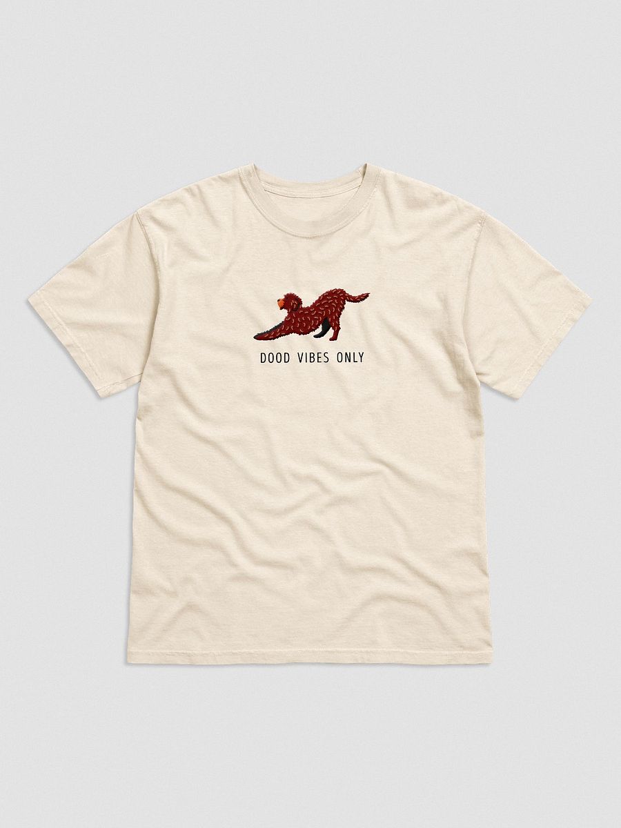 Dood Vibes Only T-Shirt(Embroidered) of a Labradoodle(Chocolate) product image (4)