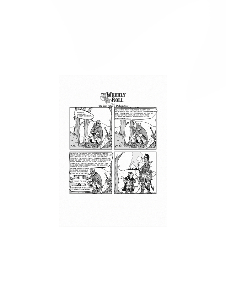 The Weekly Roll Ch. 1. Print Rectangular product image (4)