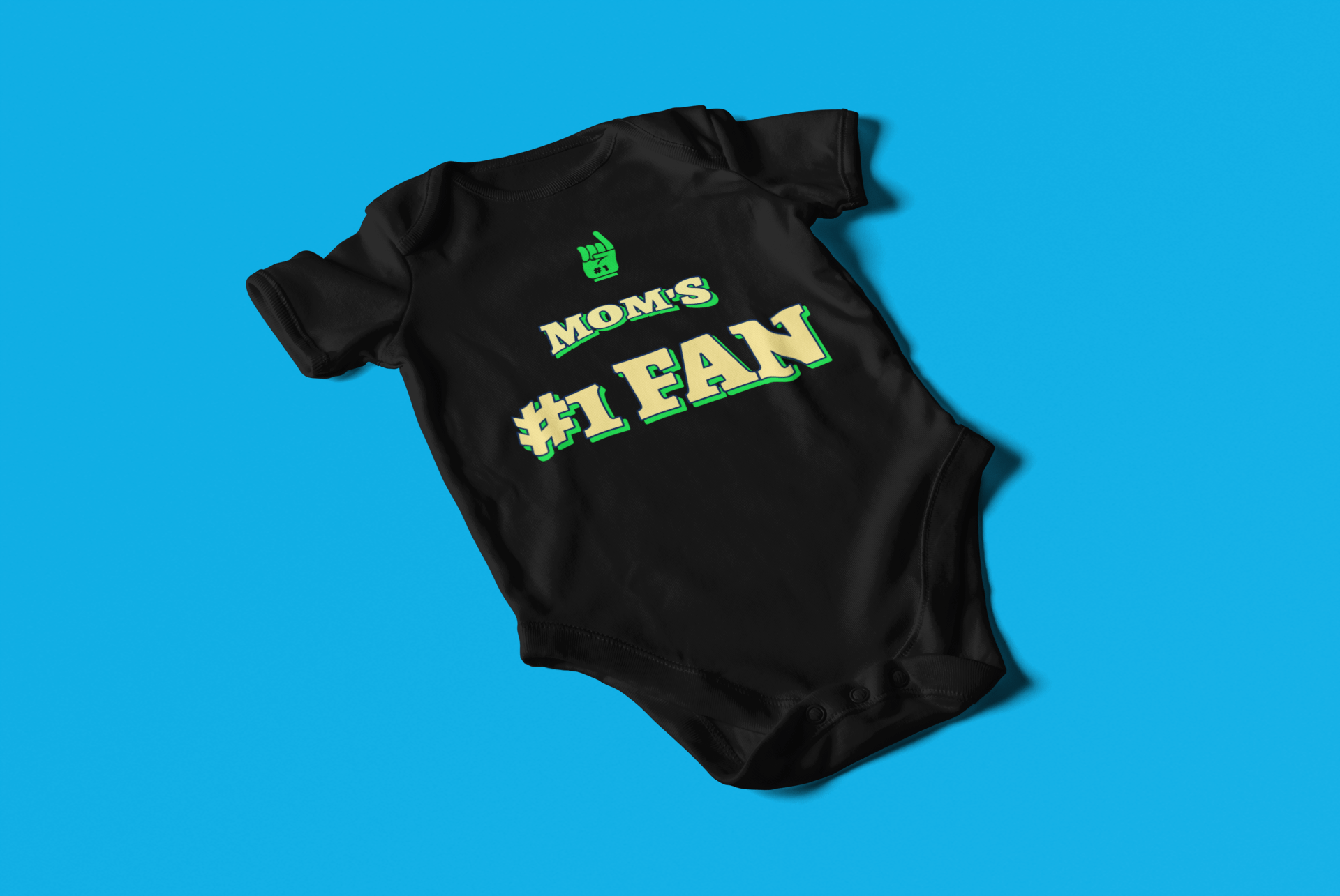 MOM'S #1 FAN - Baby Bodysuit Onesies for Boys and Girls product image (2)