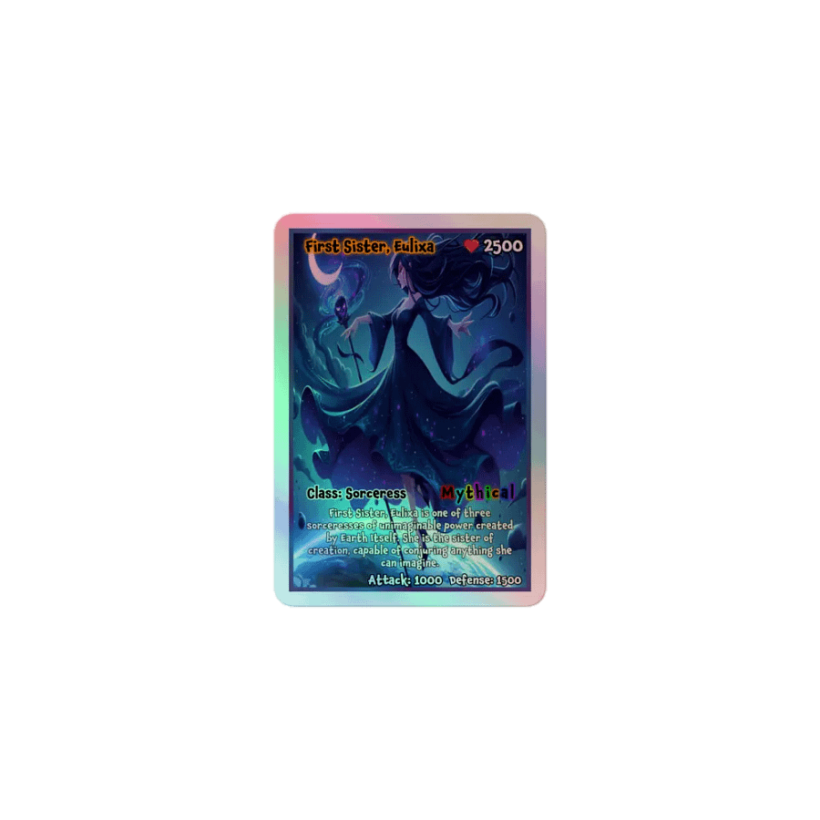 First Sister, Eulixa | Hell Cardz Collection Holographic Sticker product image (1)