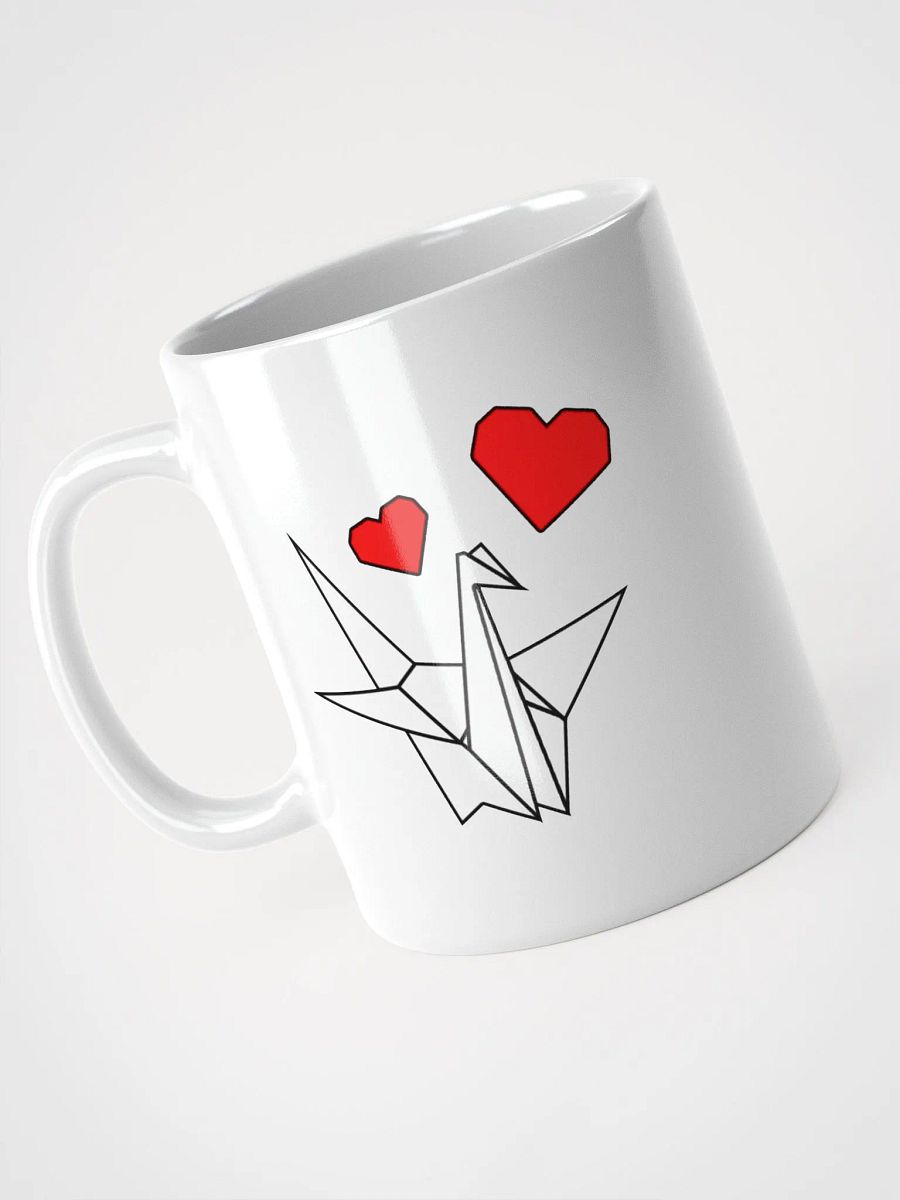 Origami Love Mug - White product image (7)