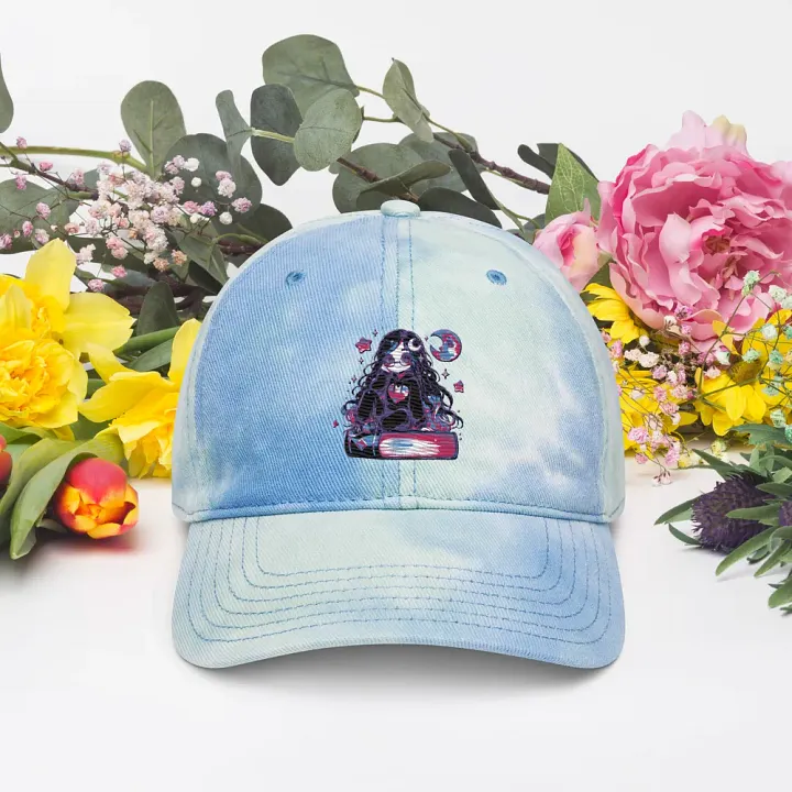 Embroidered Chibi Tori on Book Baseball Cap product image (2)