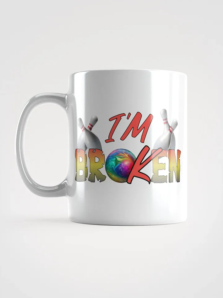 Im Broken Im Ok Bowling Shattered Bliss Mug product image (1)