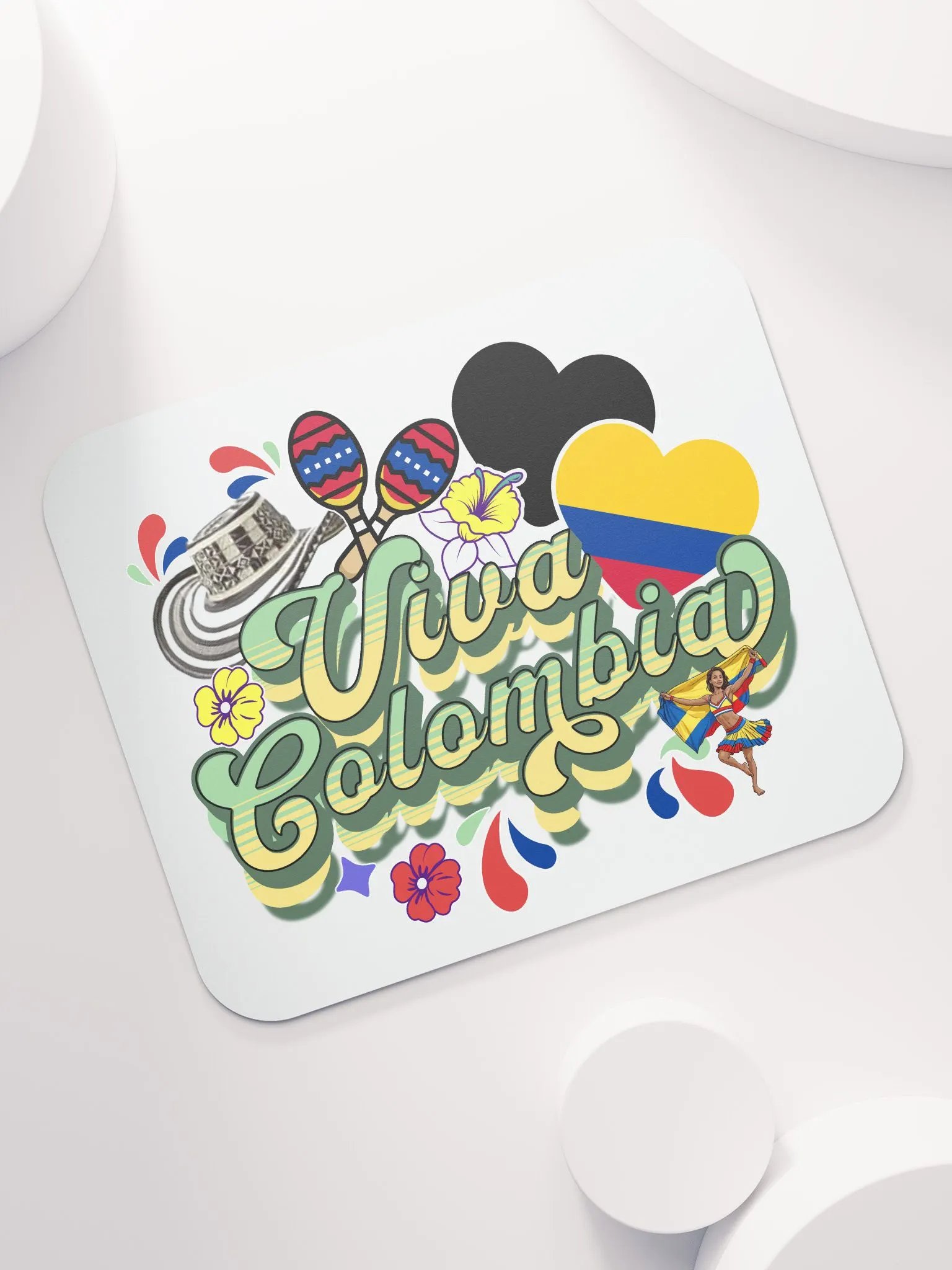 Viva Colombia Mouse Pad product image (5)